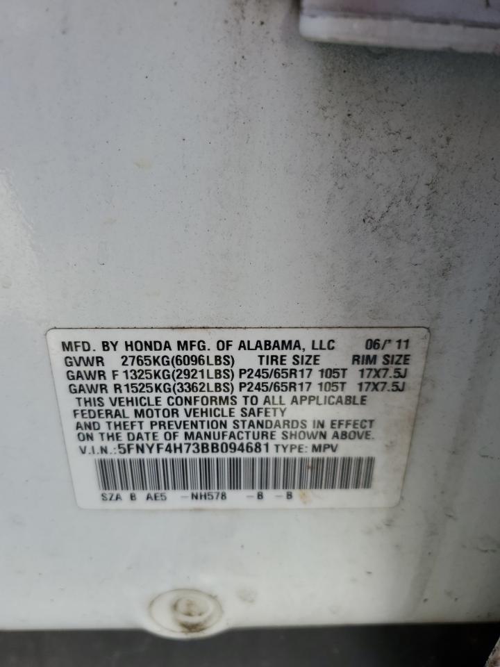 2011 HONDA PILOT