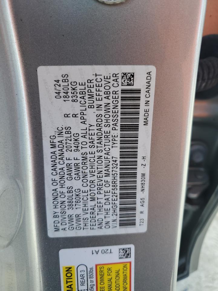 2024 HONDA CIVIC