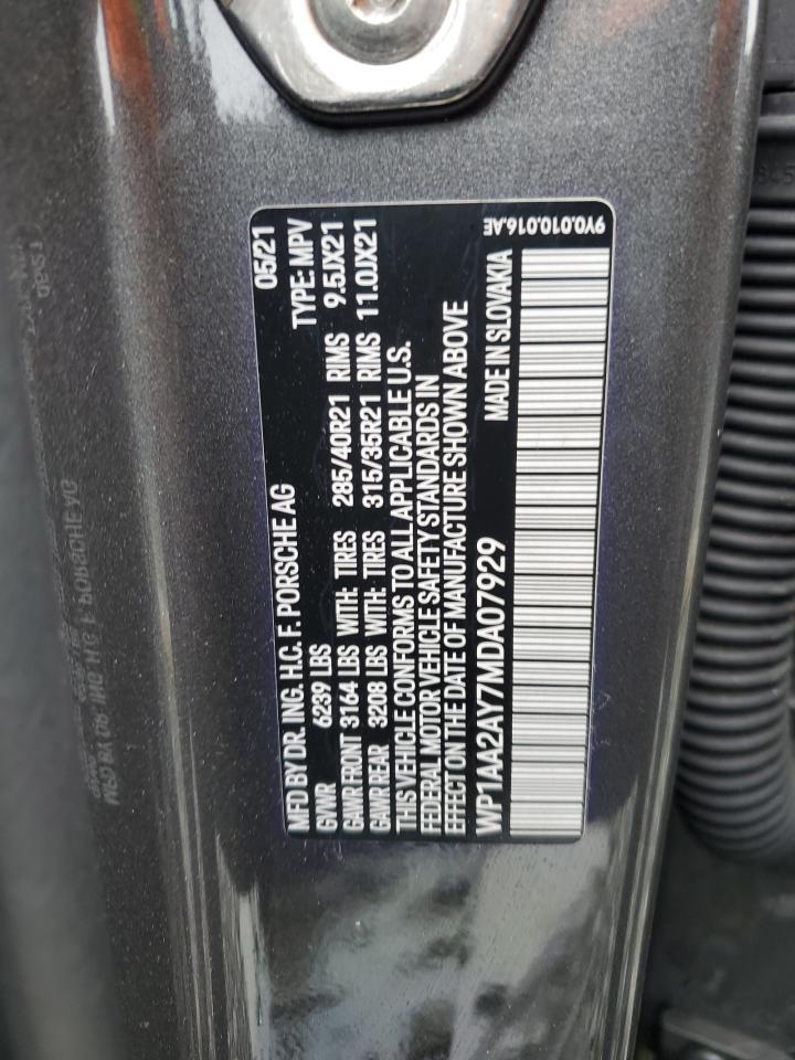 2021 PORSCHE CAYENNE