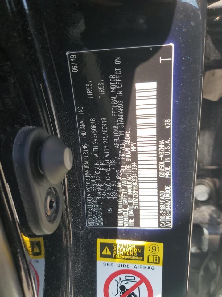 2019 TOYOTA HIGHLANDER