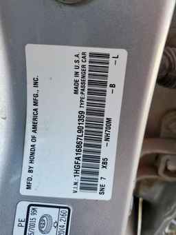 2007 HONDA CIVIC