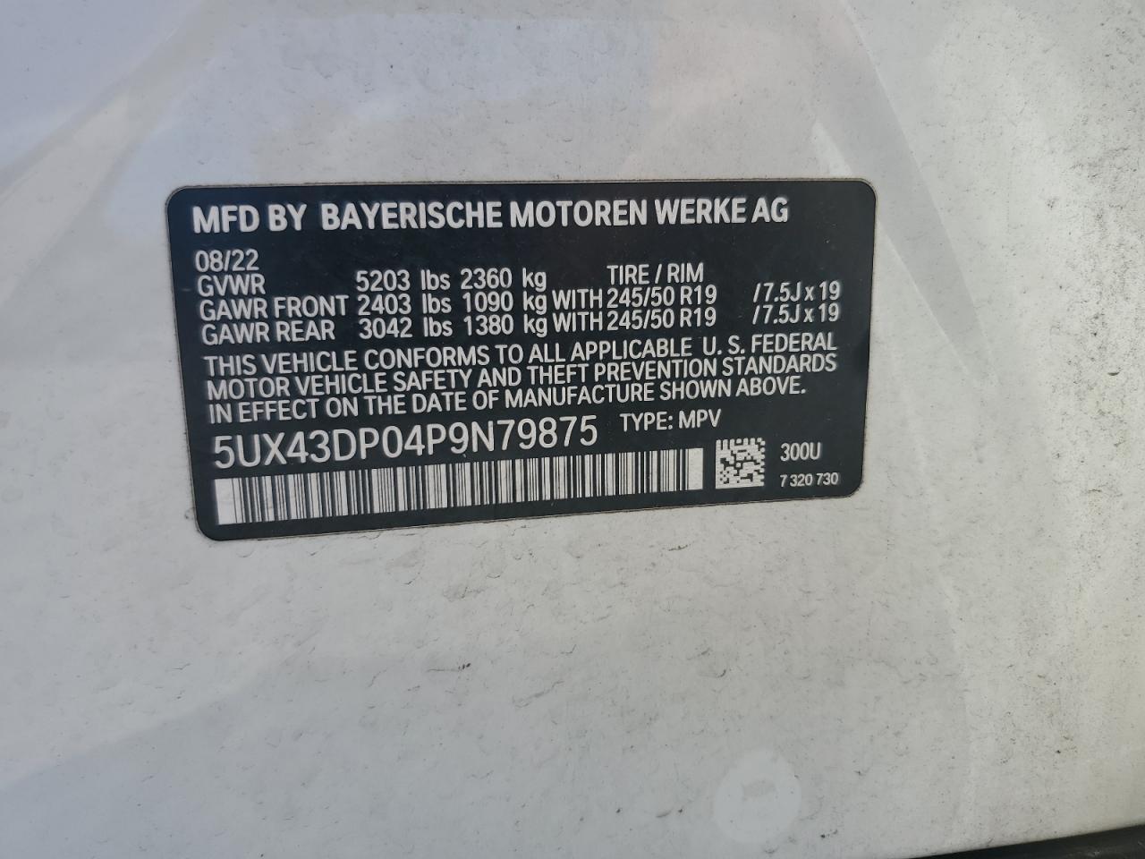 2023 BMW X3