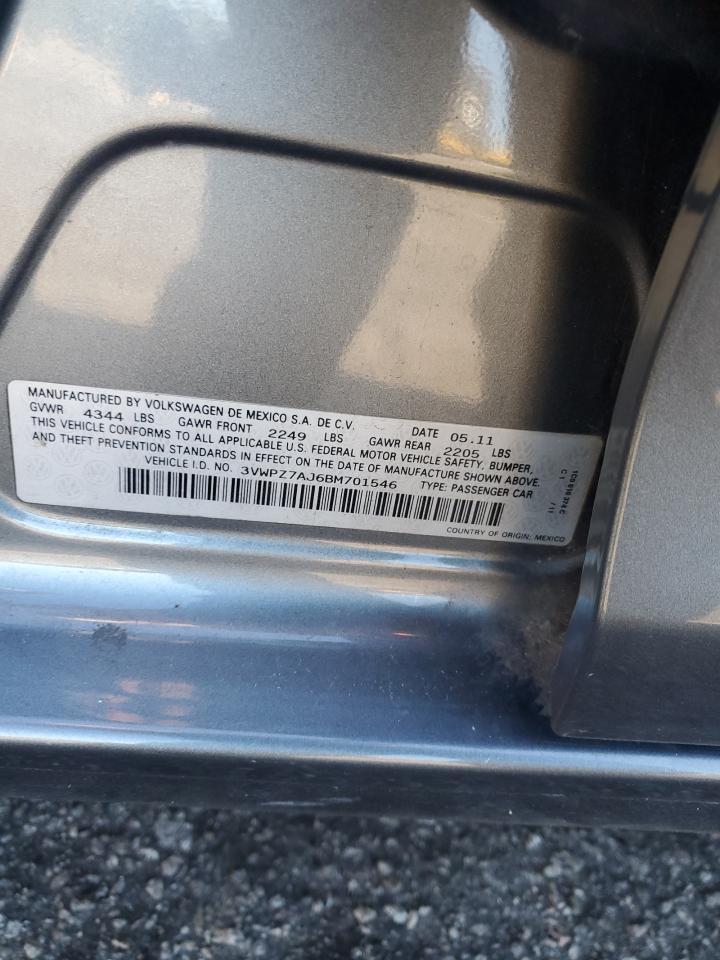 2011 VOLKSWAGEN JETTA