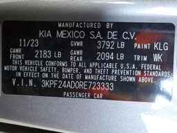 2024 KIA FORTE