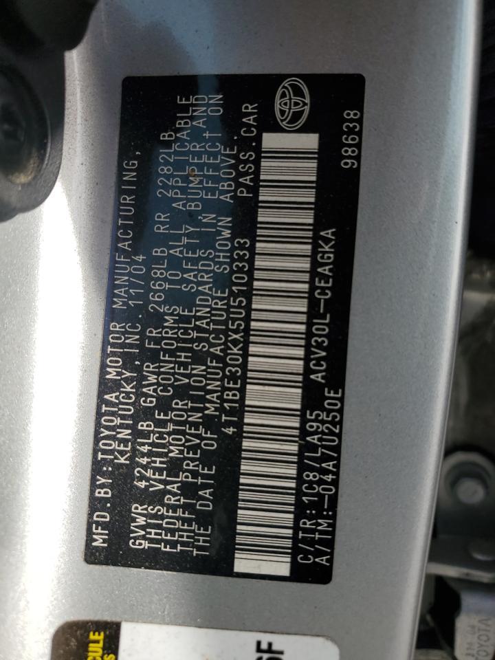 2005 TOYOTA CAMRY