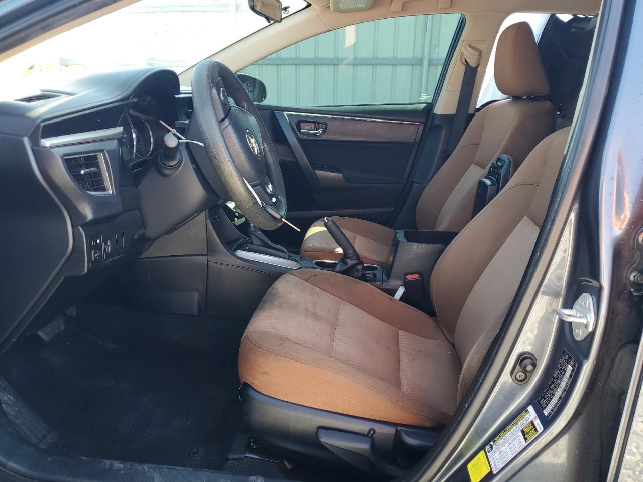 2015 TOYOTA COROLLA