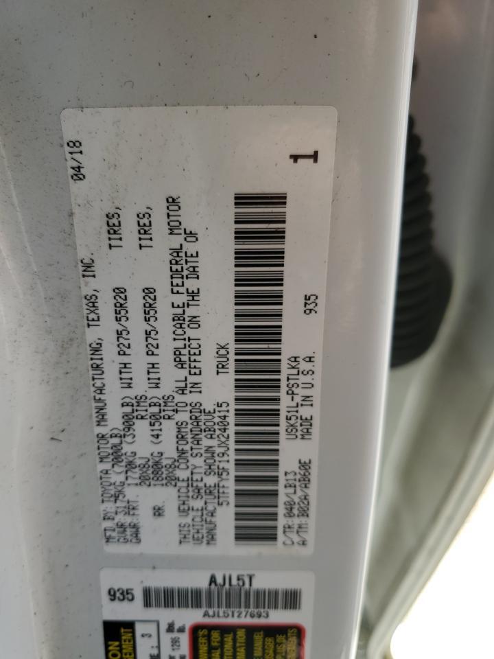 2018 TOYOTA TUNDRA