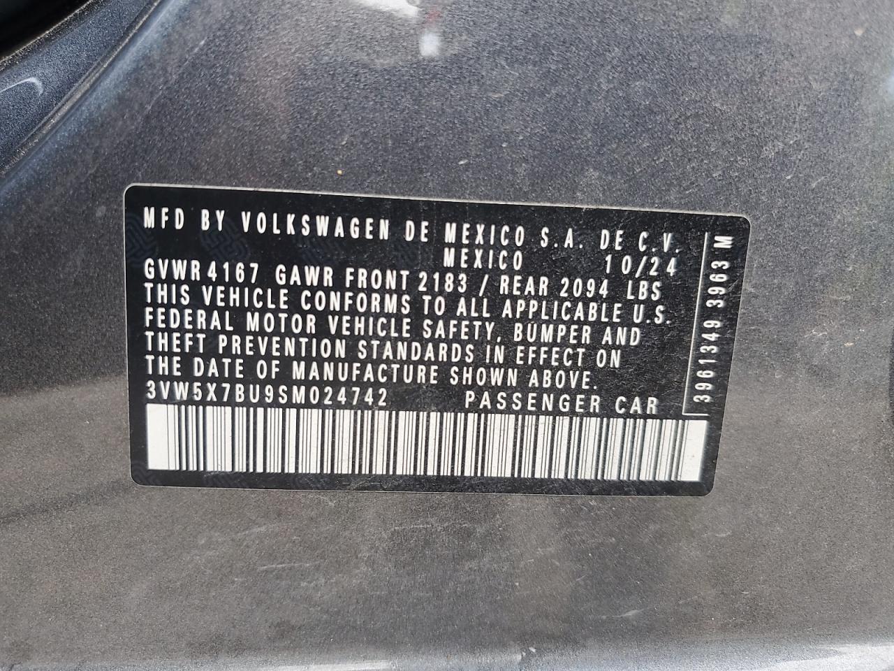 2025 VOLKSWAGEN JETTA
