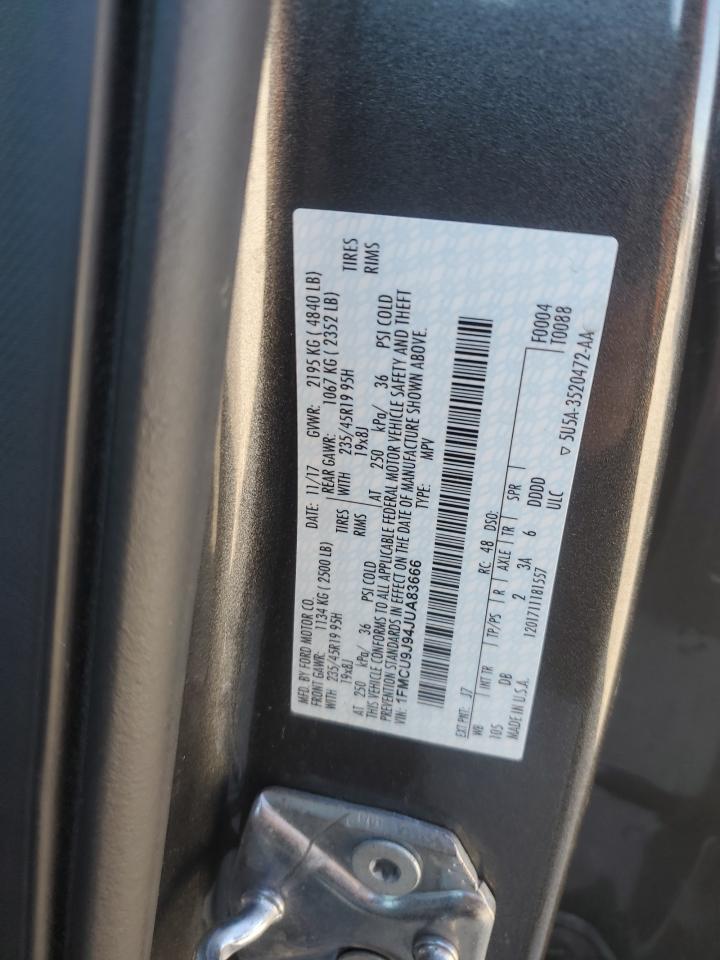 2018 FORD ESCAPE