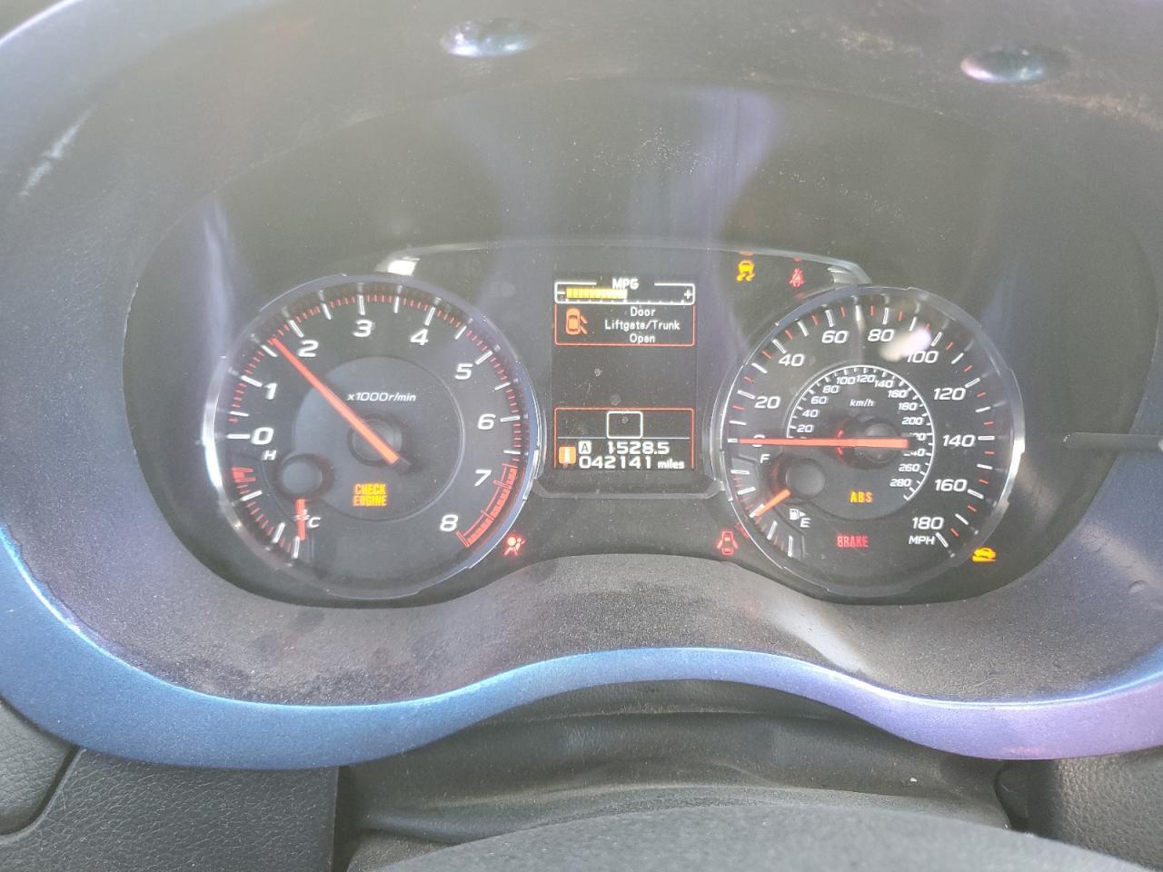 2018 SUBARU WRX