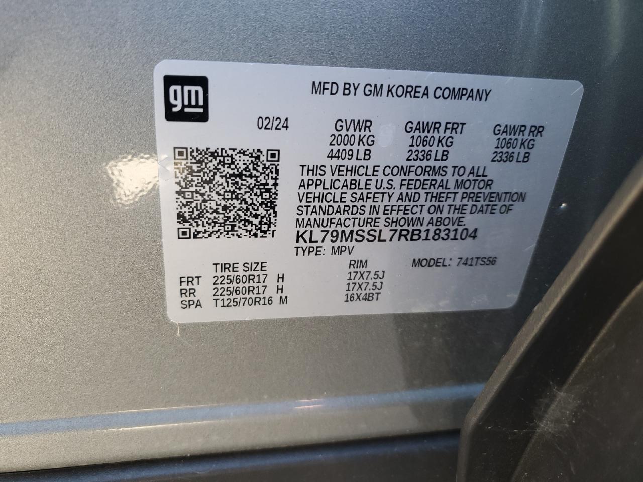 2024 CHEVROLET Trailblazer