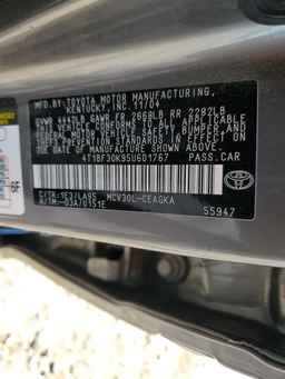 2005 TOYOTA CAMRY