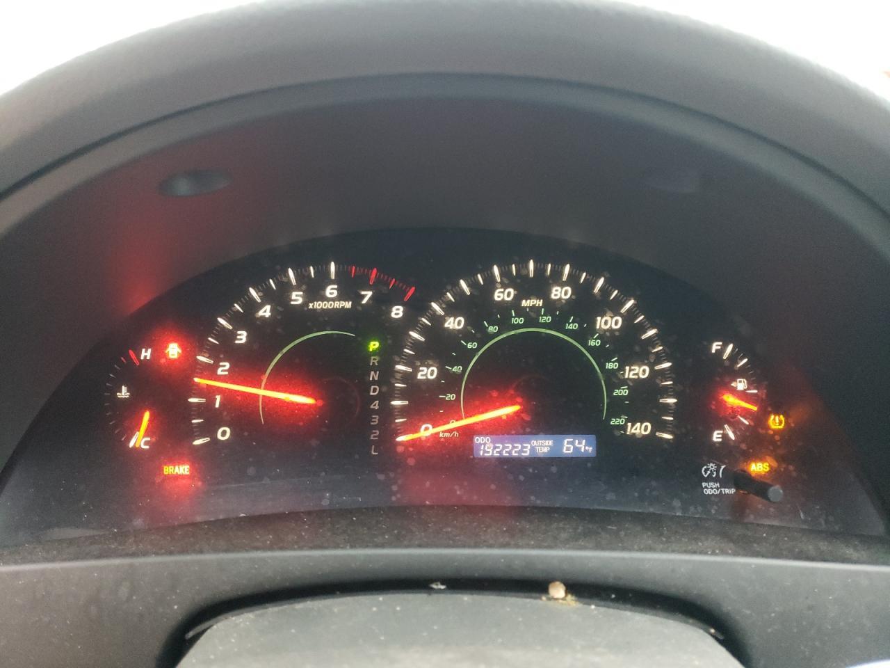 2009 TOYOTA CAMRY