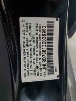 2003 HONDA CR-V