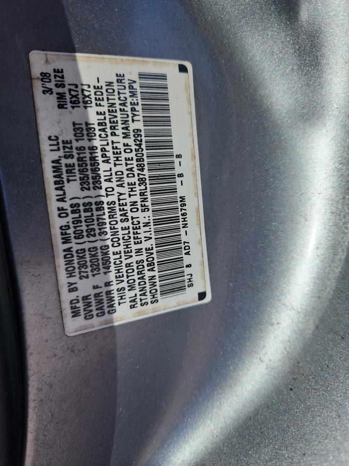 2008 HONDA ODYSSEY