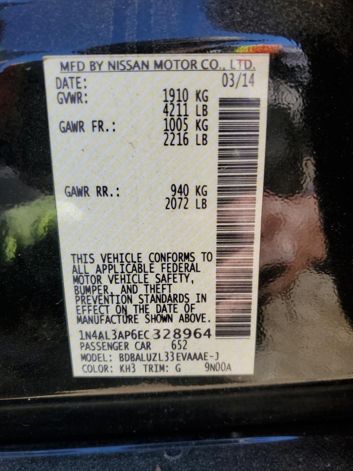 2014 NISSAN ALTIMA