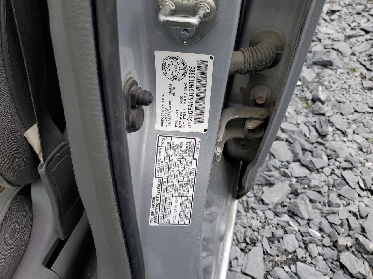 2006 HONDA CIVIC