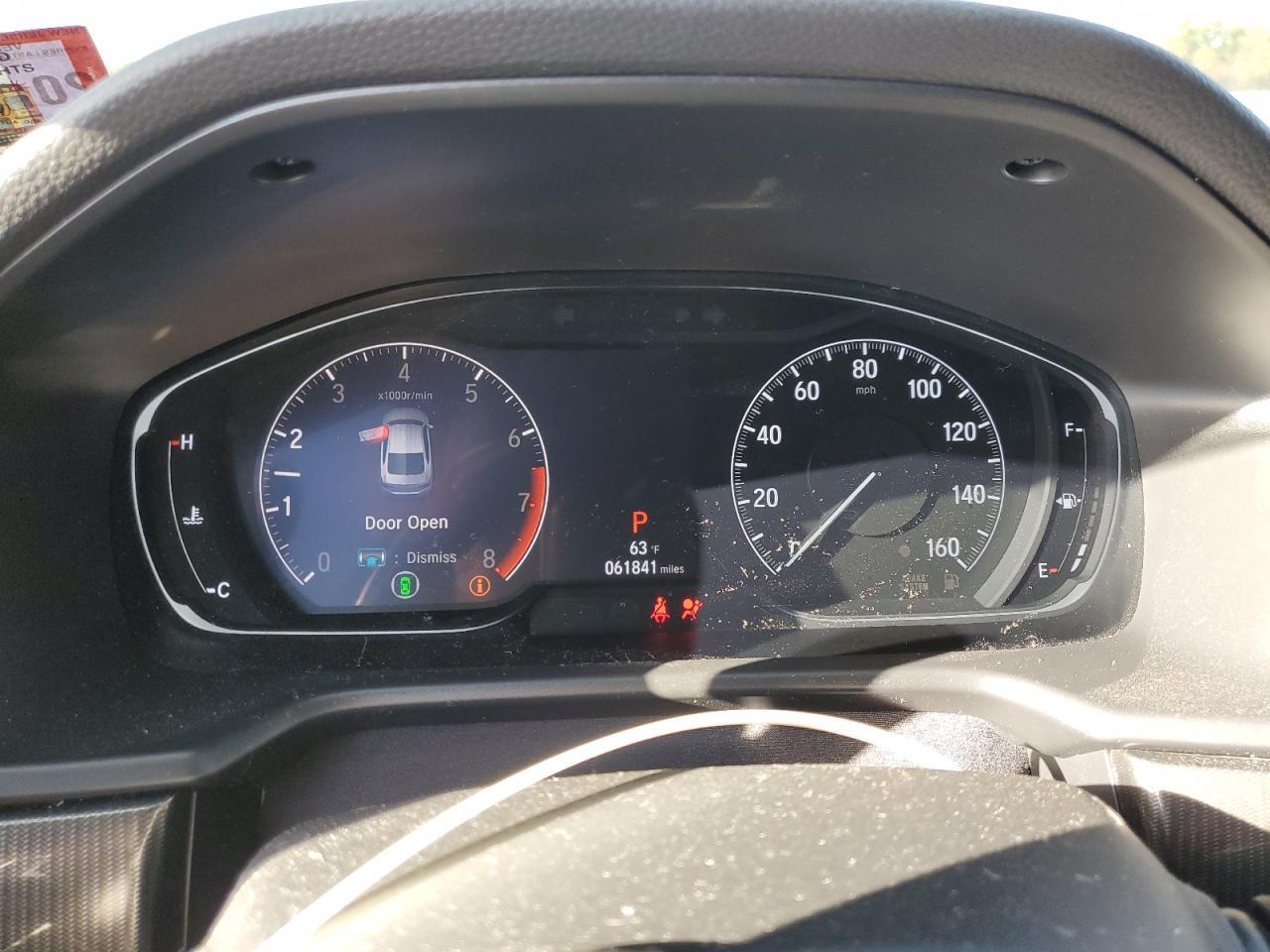 2019 HONDA ACCORD