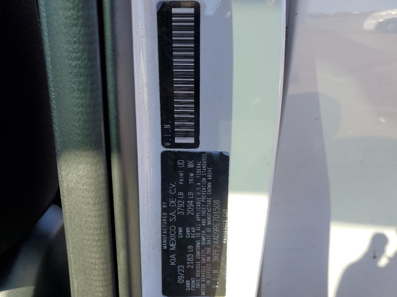2024 KIA FORTE