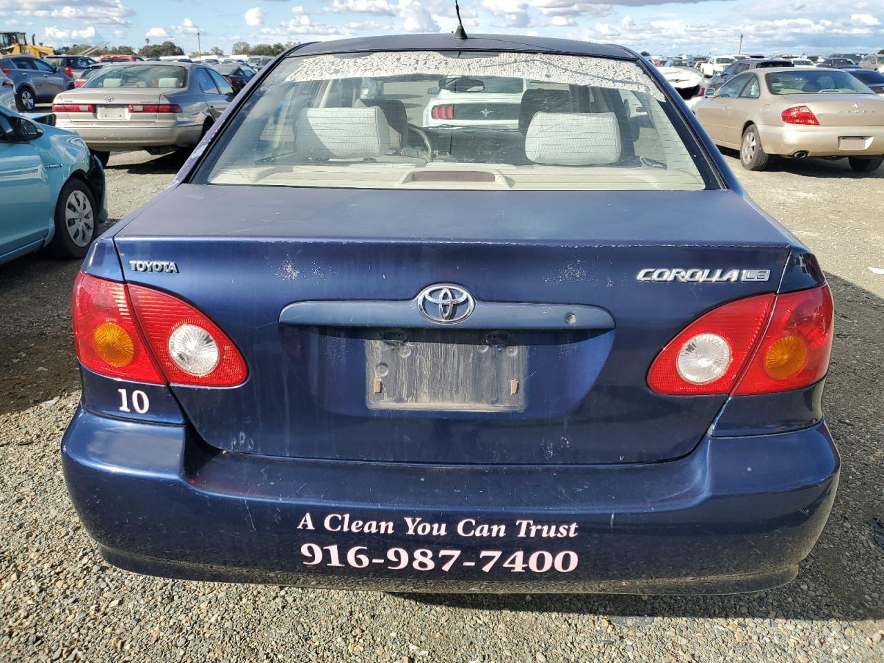 2003 TOYOTA COROLLA