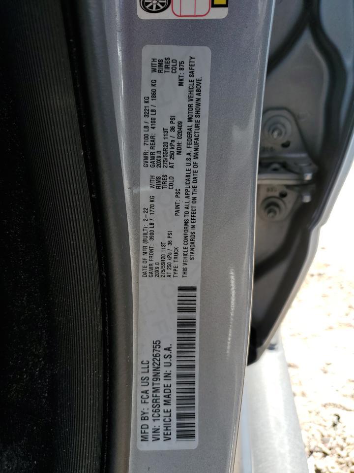2022 RAM 1500
