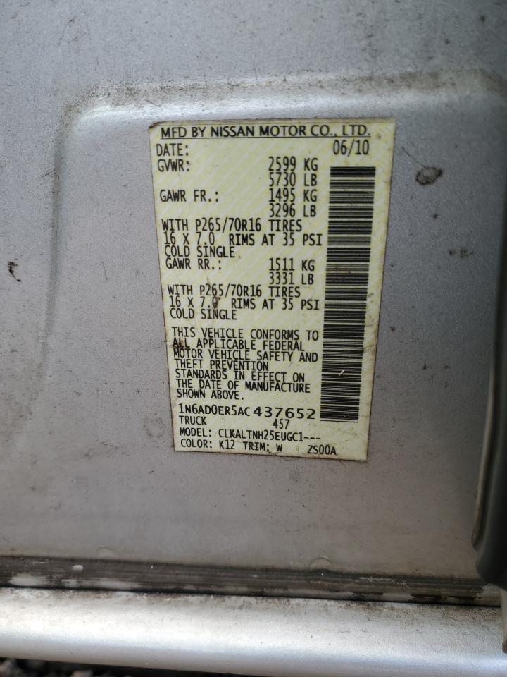 2010 NISSAN Frontier