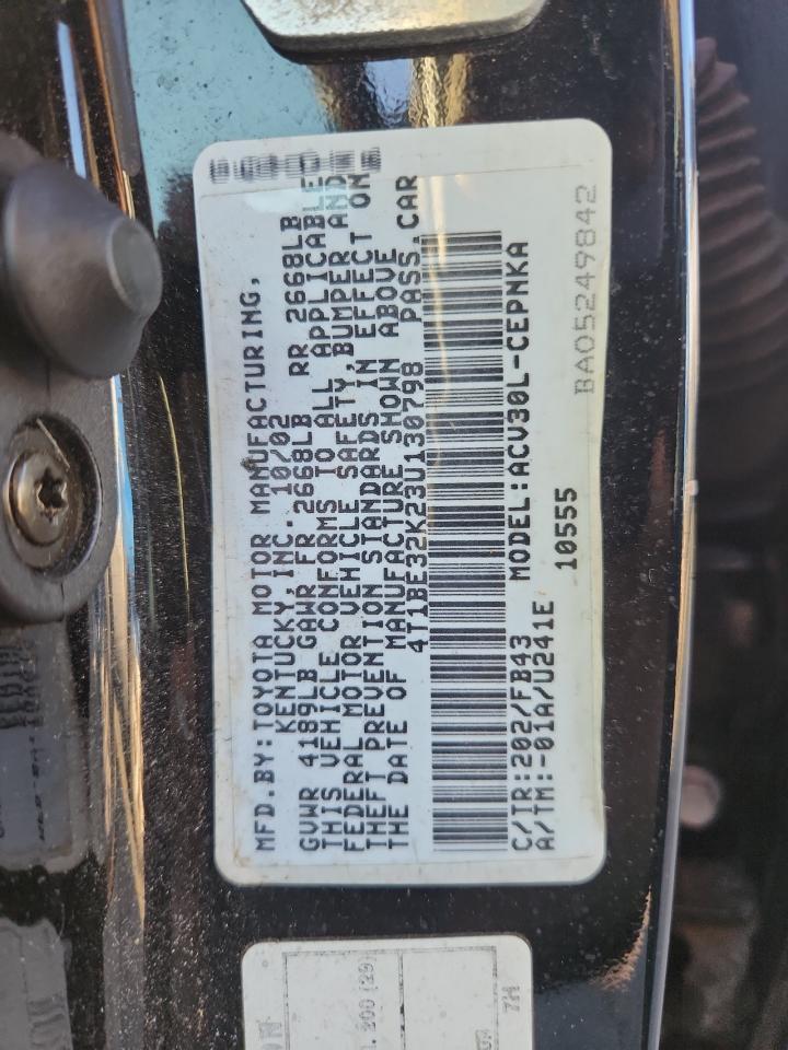 2003 TOYOTA CAMRY