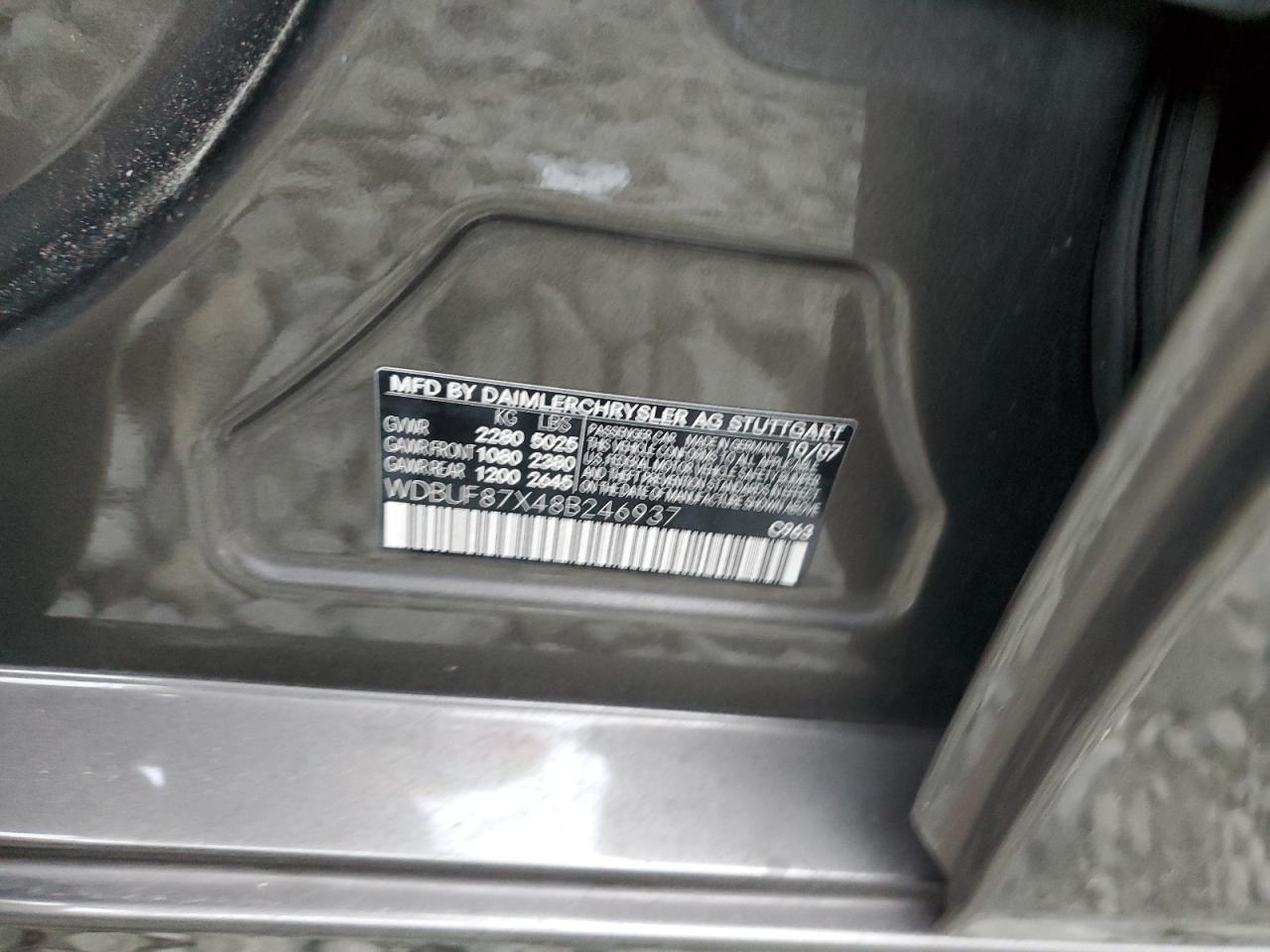2008 MERCEDES-BENZ E-Class