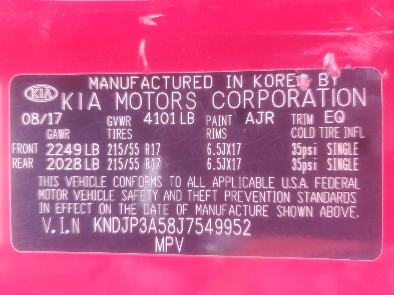 2018 KIA SOUL