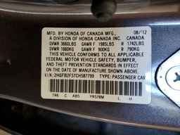 2012 HONDA CIVIC