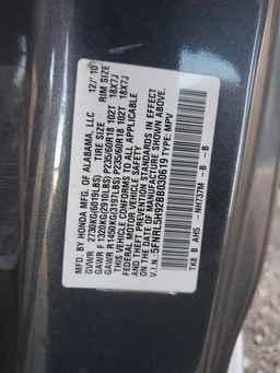 2011 HONDA ODYSSEY