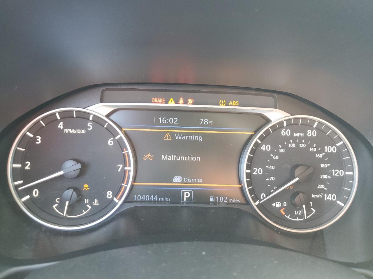 2020 NISSAN ALTIMA