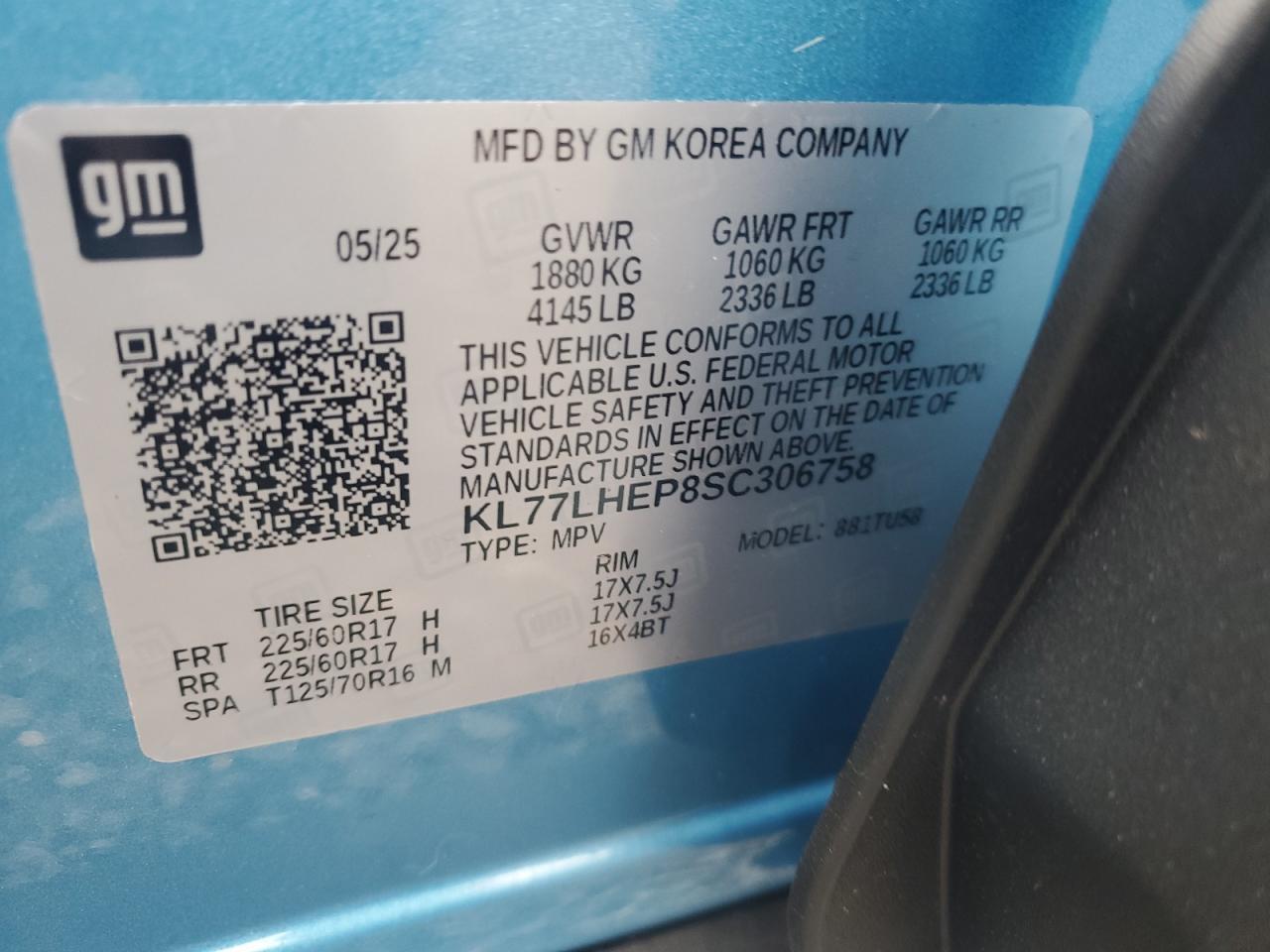 2025 CHEVROLET TRAX