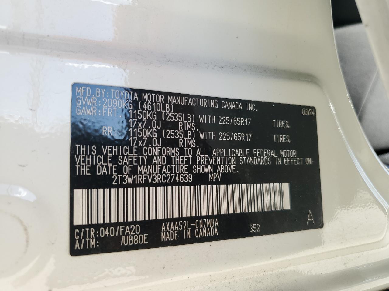 2024 TOYOTA RAV4
