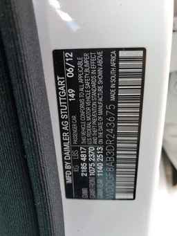 2013 MERCEDES-BENZ C-CLASS