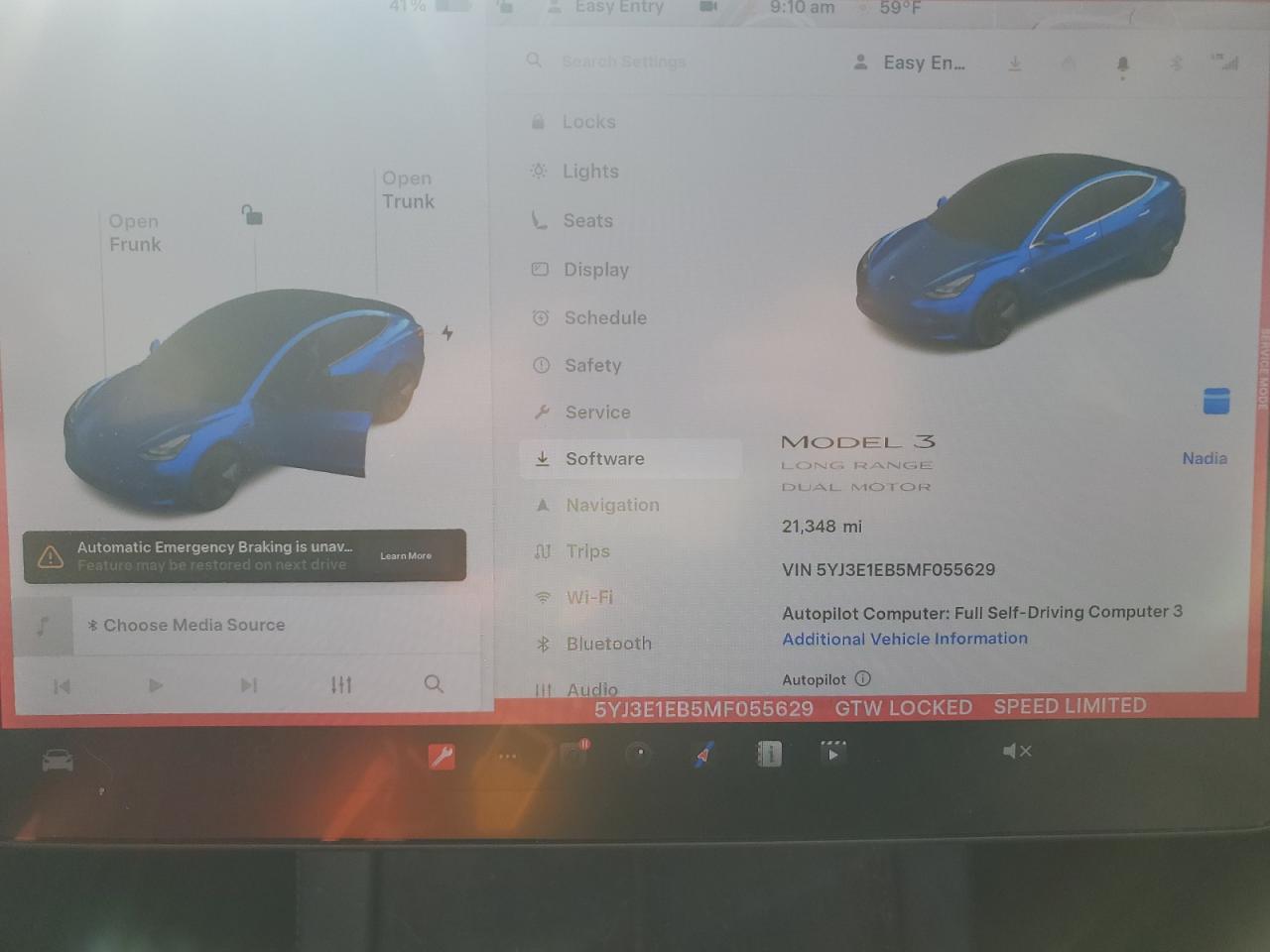 2021 TESLA MODEL 3