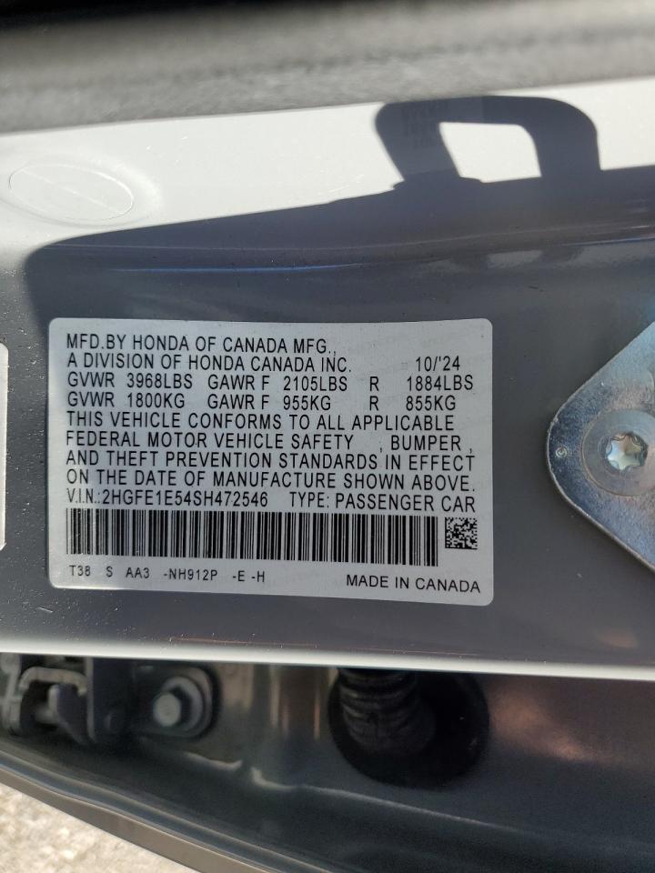 2025 HONDA CIVIC