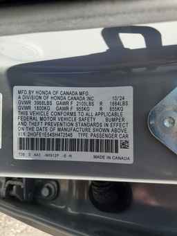 2025 HONDA CIVIC
