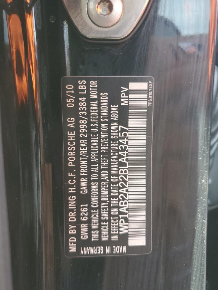 2011 PORSCHE CAYENNE