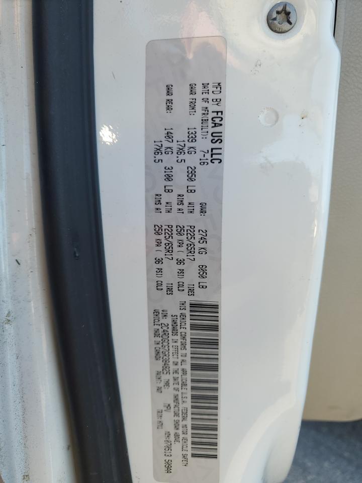 2016 DODGE GRAND CARAVAN