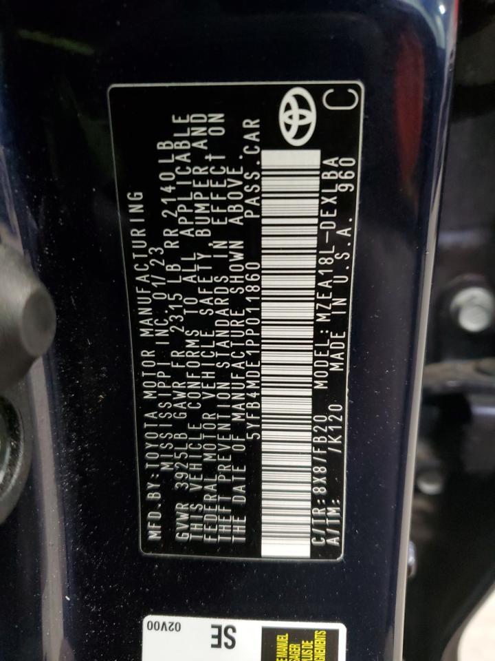 2023 TOYOTA COROLLA