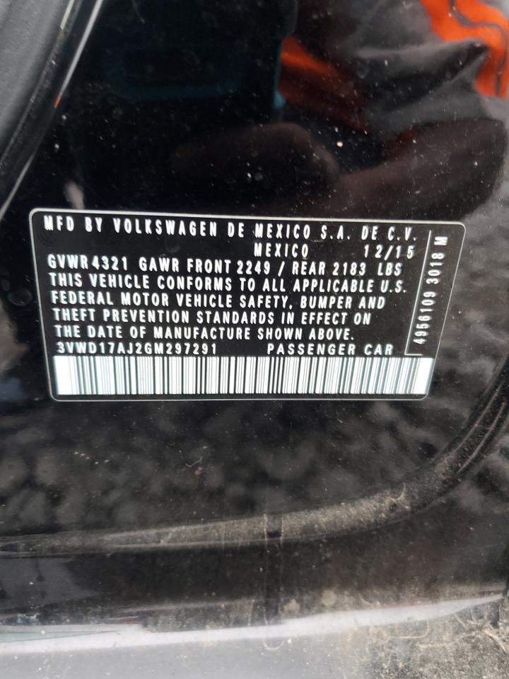 2016 VOLKSWAGEN JETTA