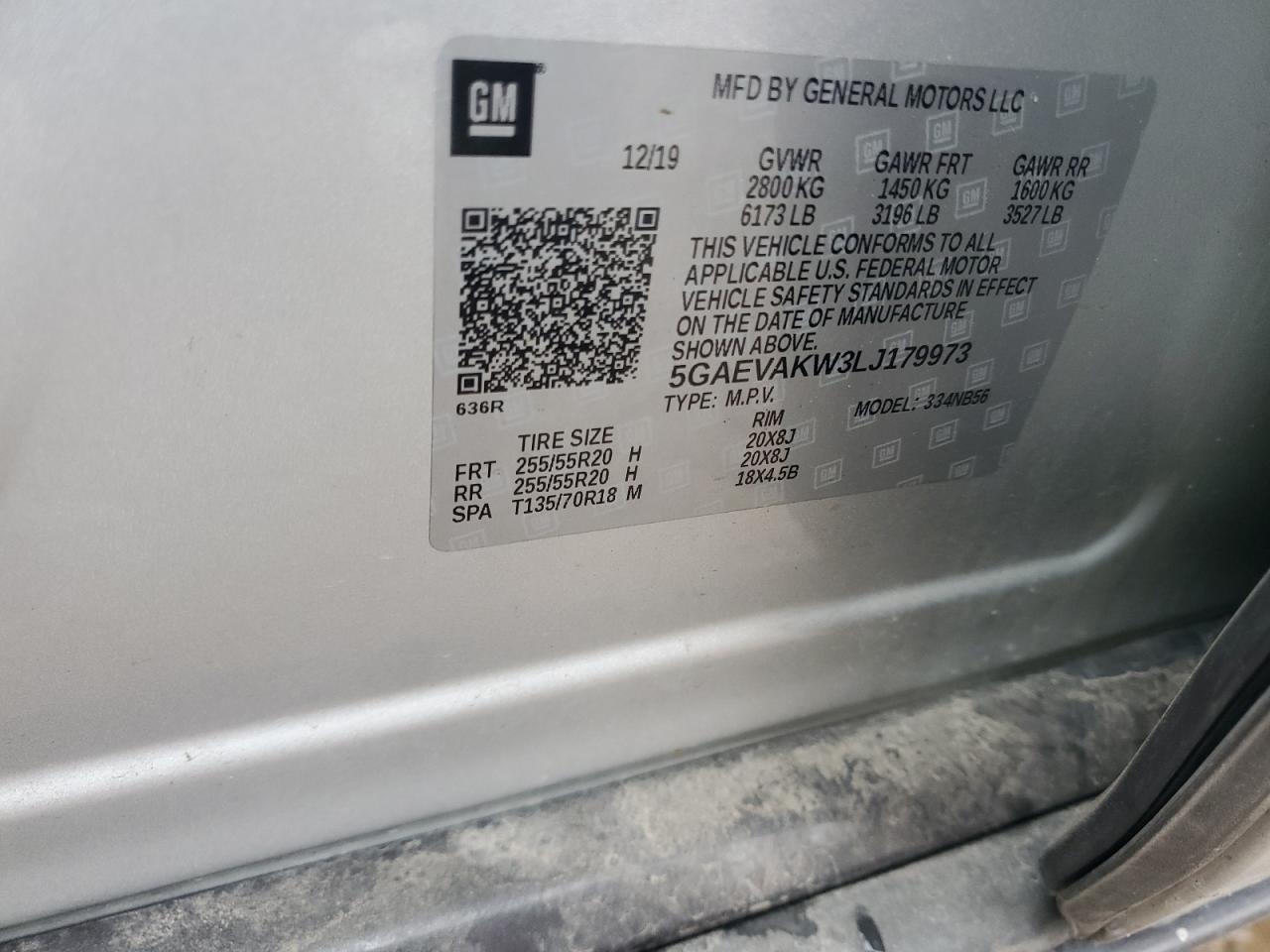 2020 BUICK ENCLAVE