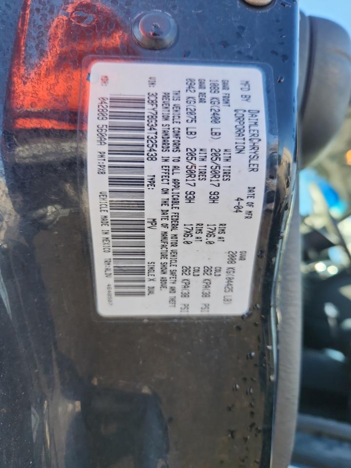 2004 CHRYSLER PT CRUISER