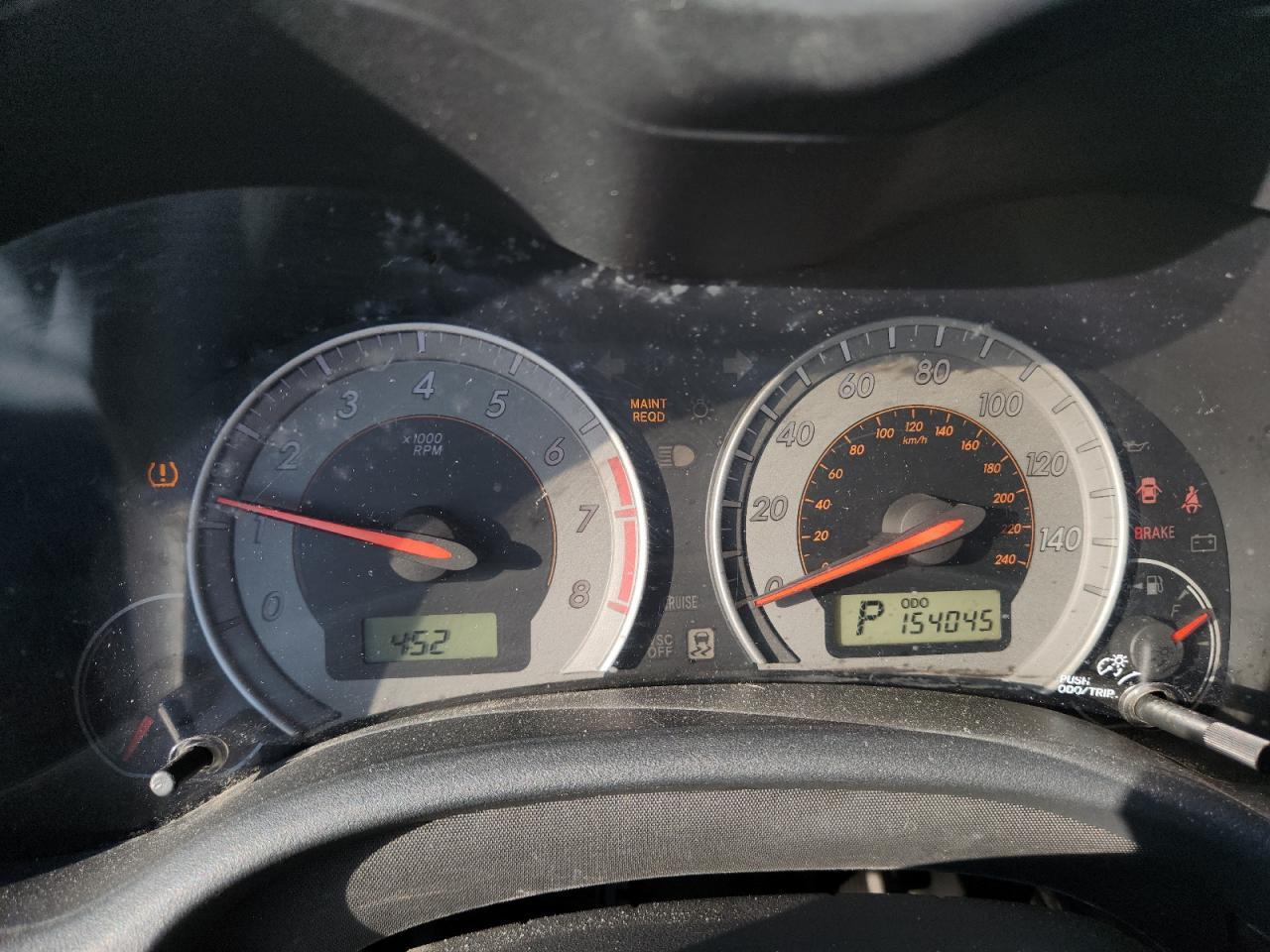 2010 TOYOTA COROLLA