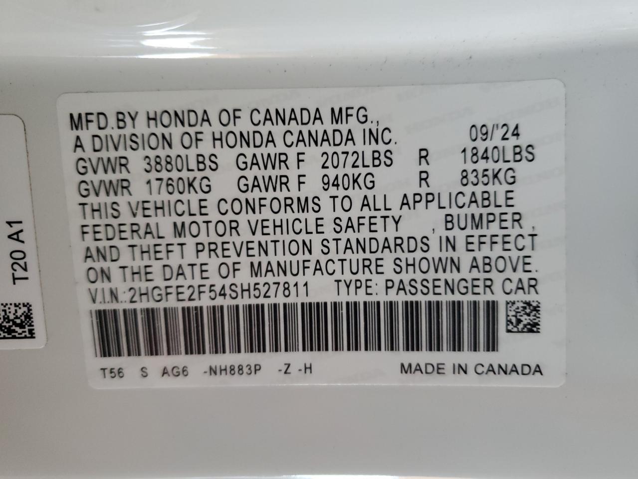2025 HONDA CIVIC