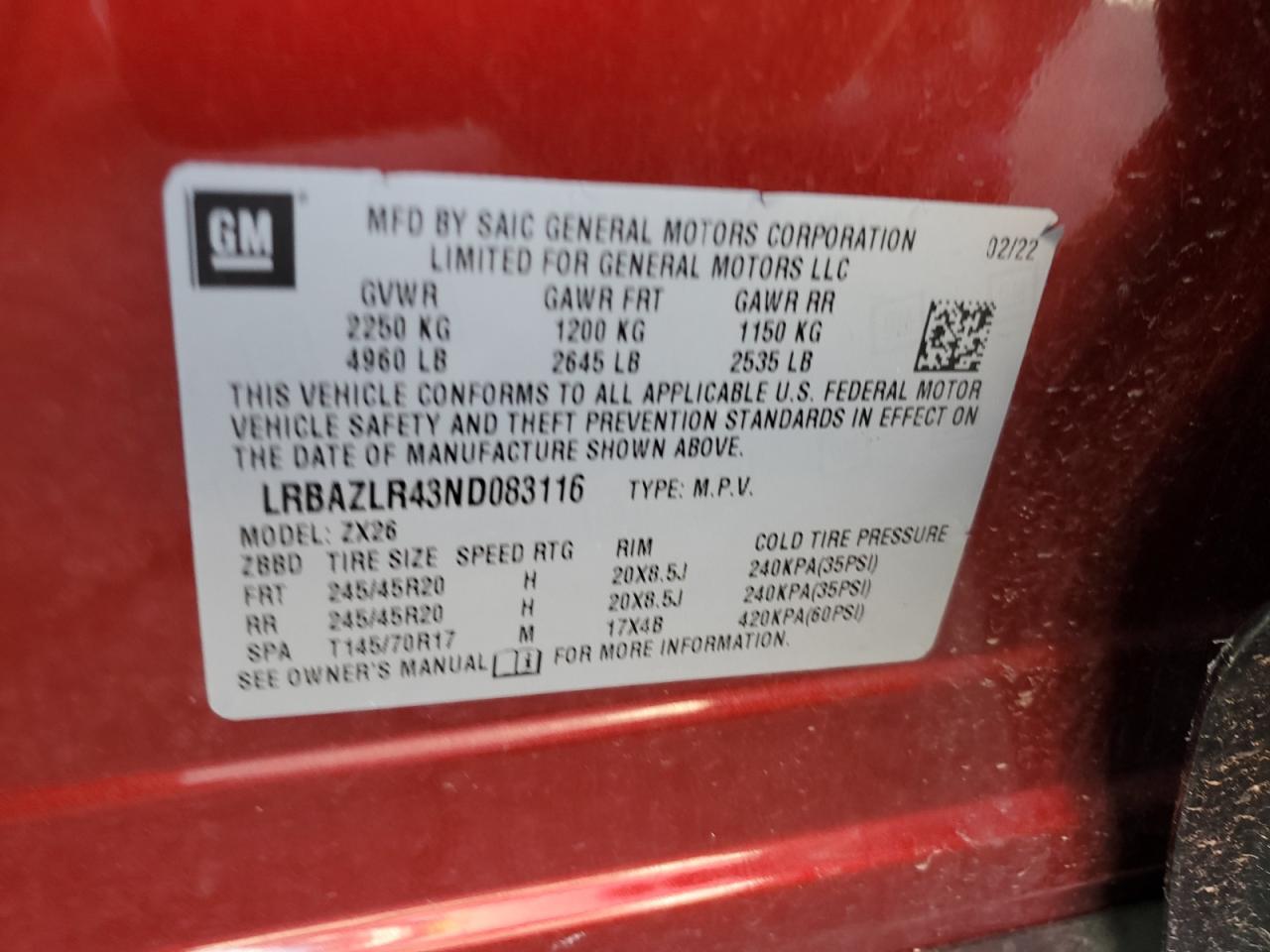2022 BUICK Envision