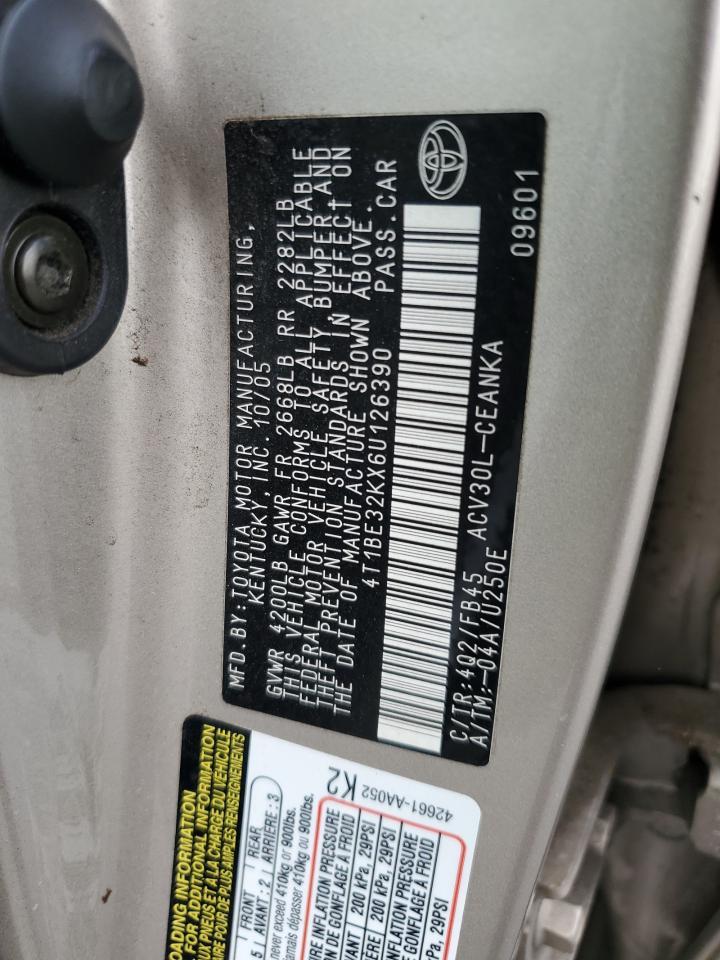 2006 TOYOTA CAMRY