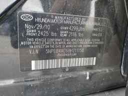 2011 HYUNDAI SONATA