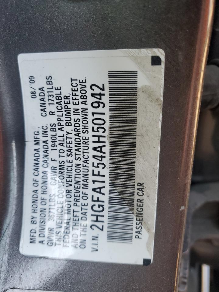 2010 HONDA CIVIC